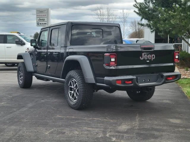 New 2026 Black Clear-Coat Exterior Paint Jeep Rubicon image 4