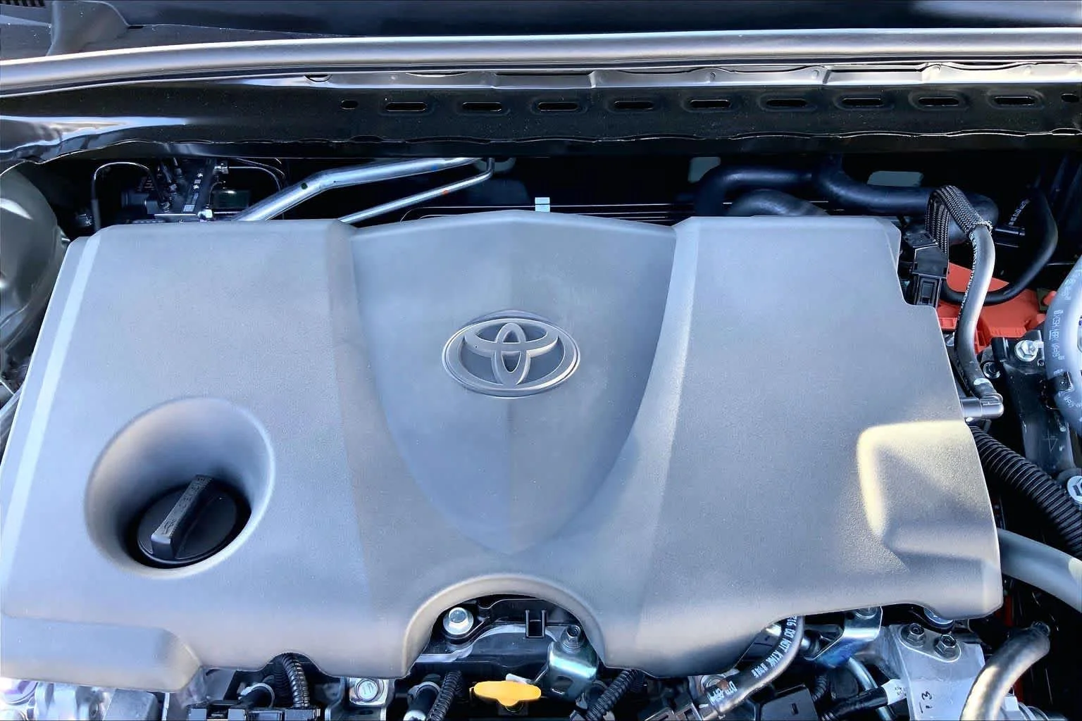 New 2026 Heavy Metal with Midnight Black Metallic roof Toyota XSE image 17