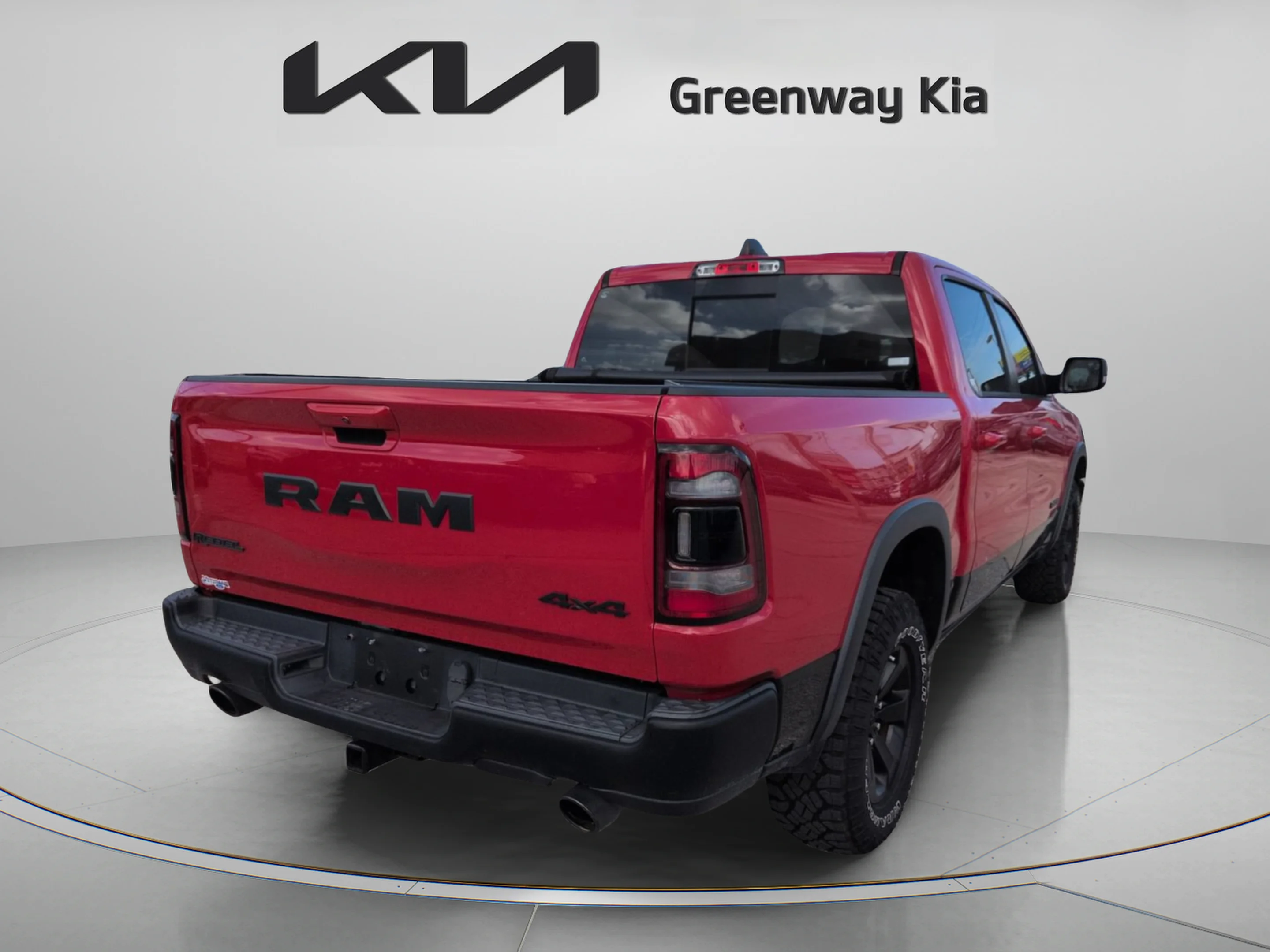 Used 2022 Flame Red Clearcoat Ram Rebel image 8