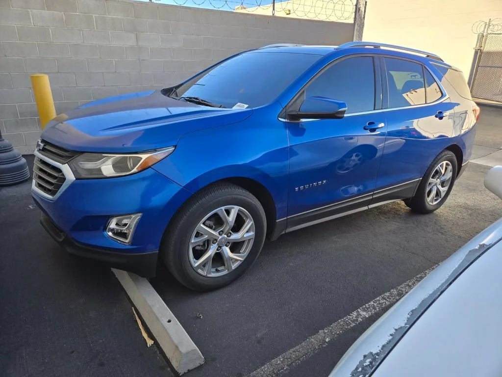 Used 2019 KINETIC BLUE METALLIC Chevrolet LT image 1