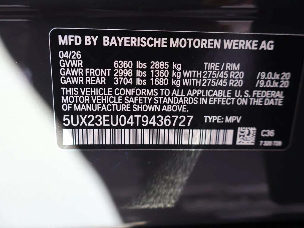 New 2026 Dravit Grey Metallic BMW xDrive40i image 43