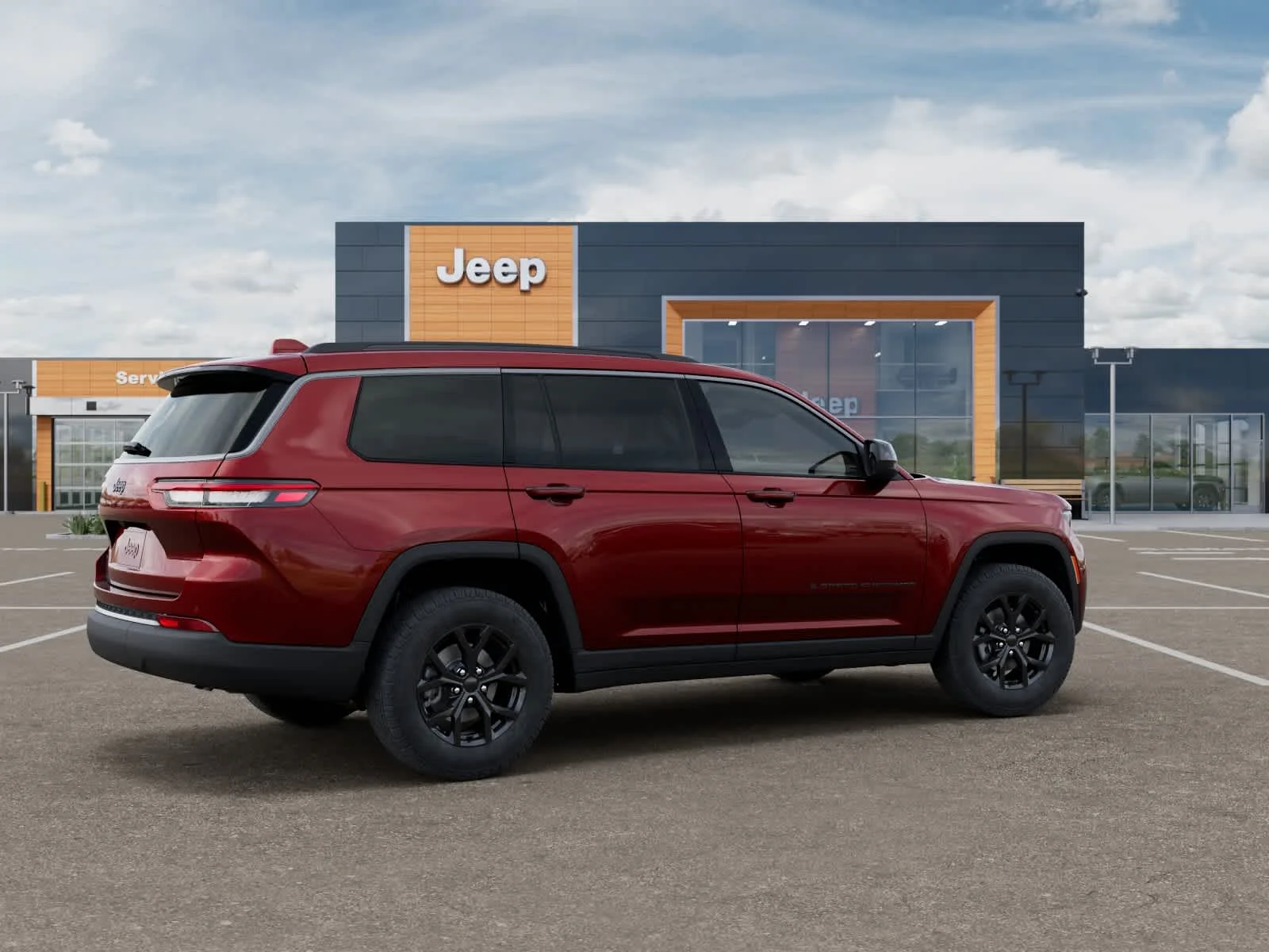New 2026 Velvet Red Pearlcoat Jeep Laredo Altitude image 4