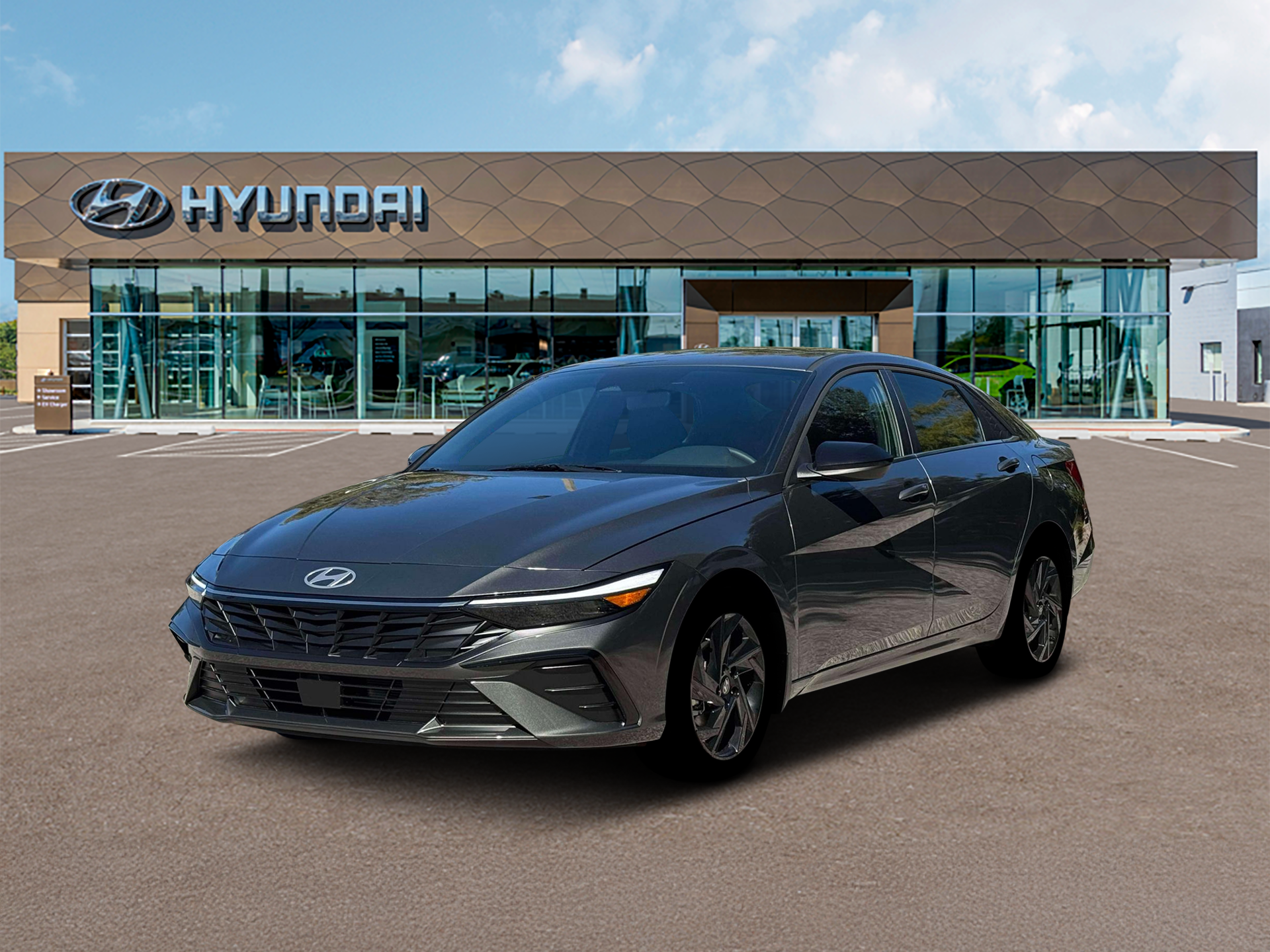 New 2026 Amazon Gray Hyundai SEL Sport Premium image 1