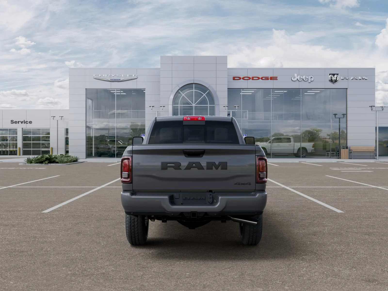 New 2026 Ceramic Gray Clear-Coat Exterior Paint RAM Tradesman image 30