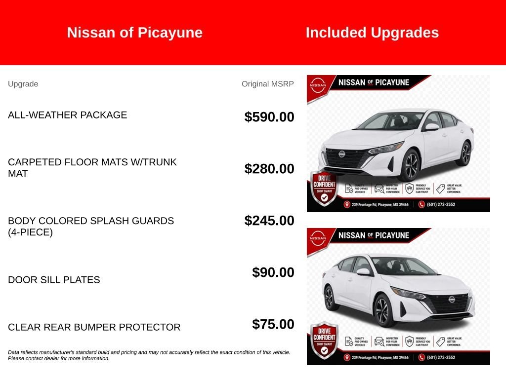 Used 2024 White Nissan SV image 7