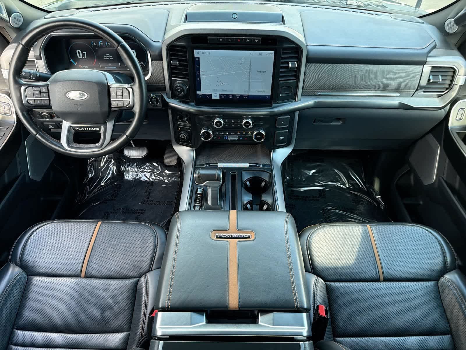 Used 2022 Agate Black Metallic Ford Platinum image 16