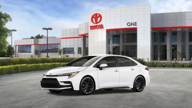 New 2026 White Toyota SE image 4