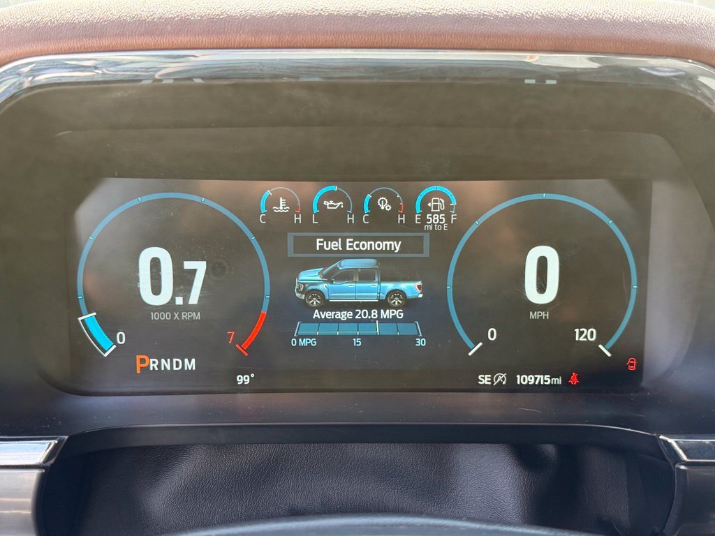 Used 2021 Black Ford Lariat image 18