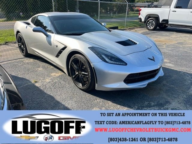 Used 2017 Silver Chevrolet Stingray image 1