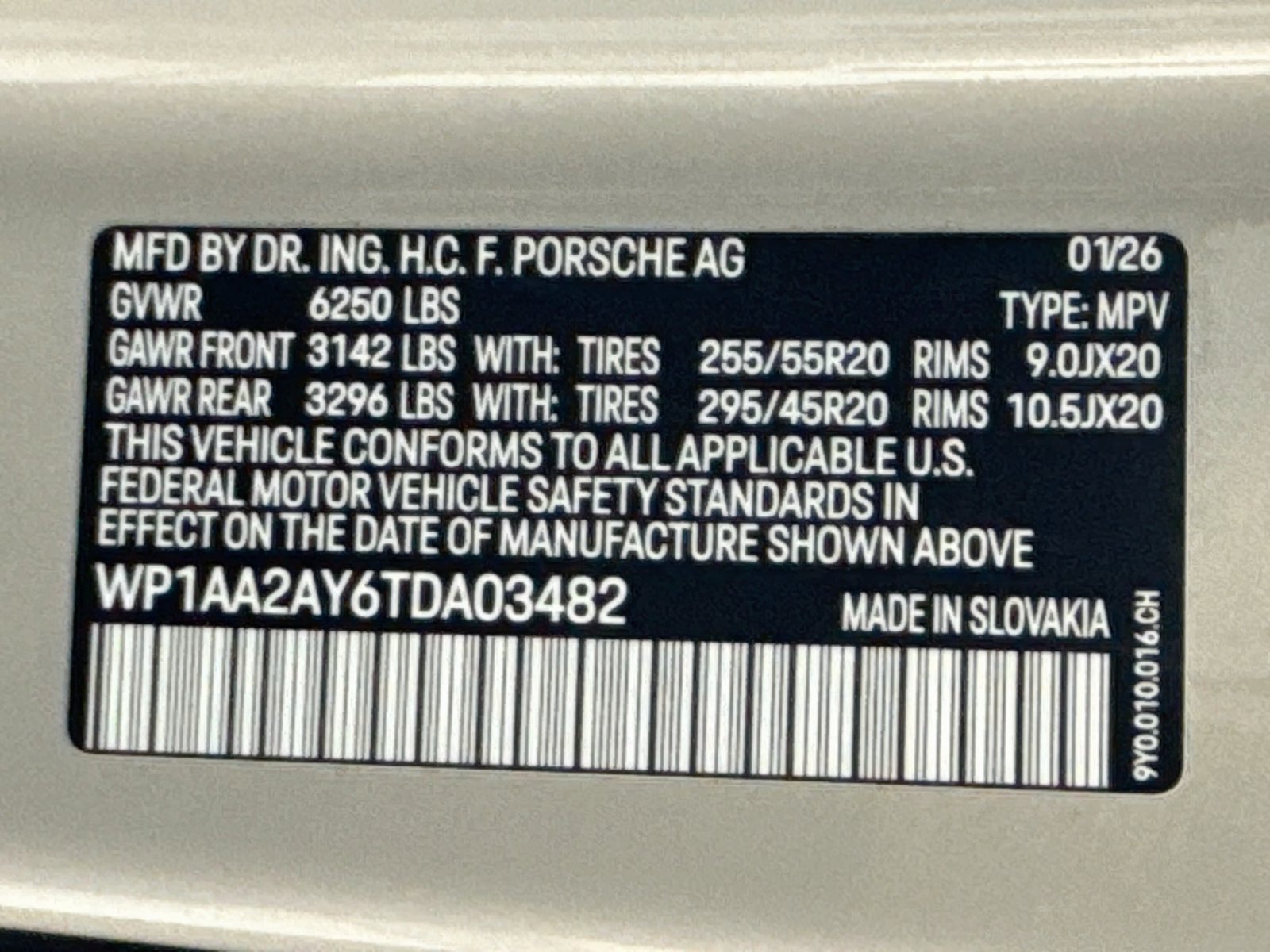 Used 2026 White Porsche  image 26