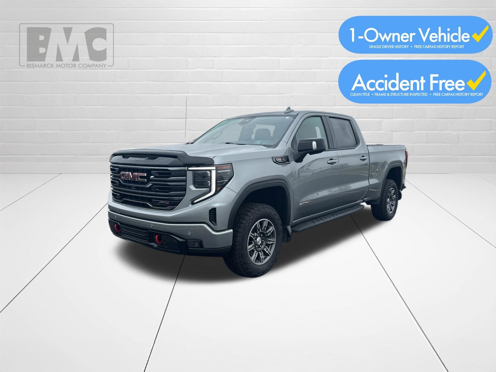 Used 2025 Gray GMC AT4 image 1