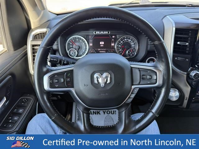 Used 2022 Diamond Black Crystal Pearlcoat Ram Laramie image 12