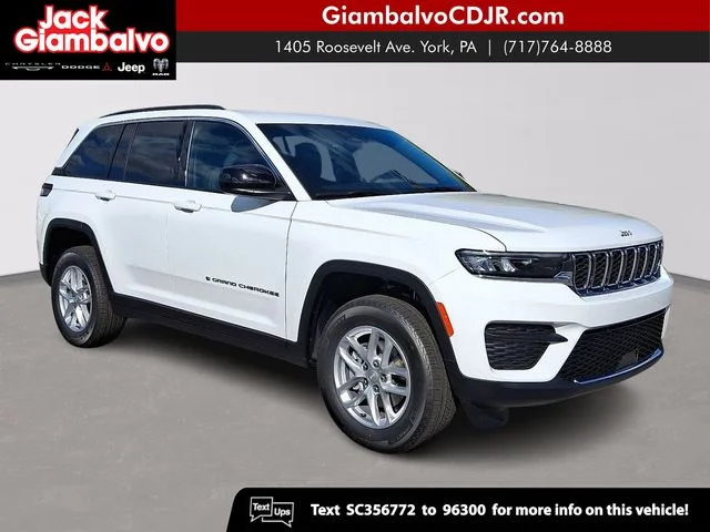 New 2025 White Jeep Laredo X image 1