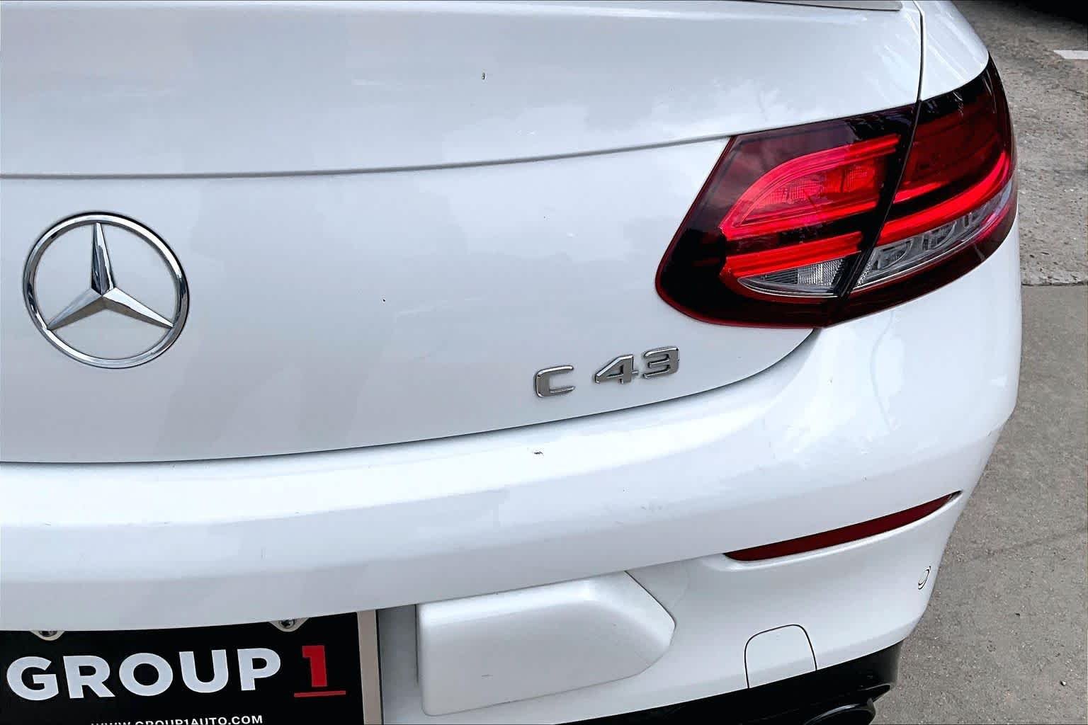 Used 2020 Polar White Mercedes-Benz AMG® C 43 image 30