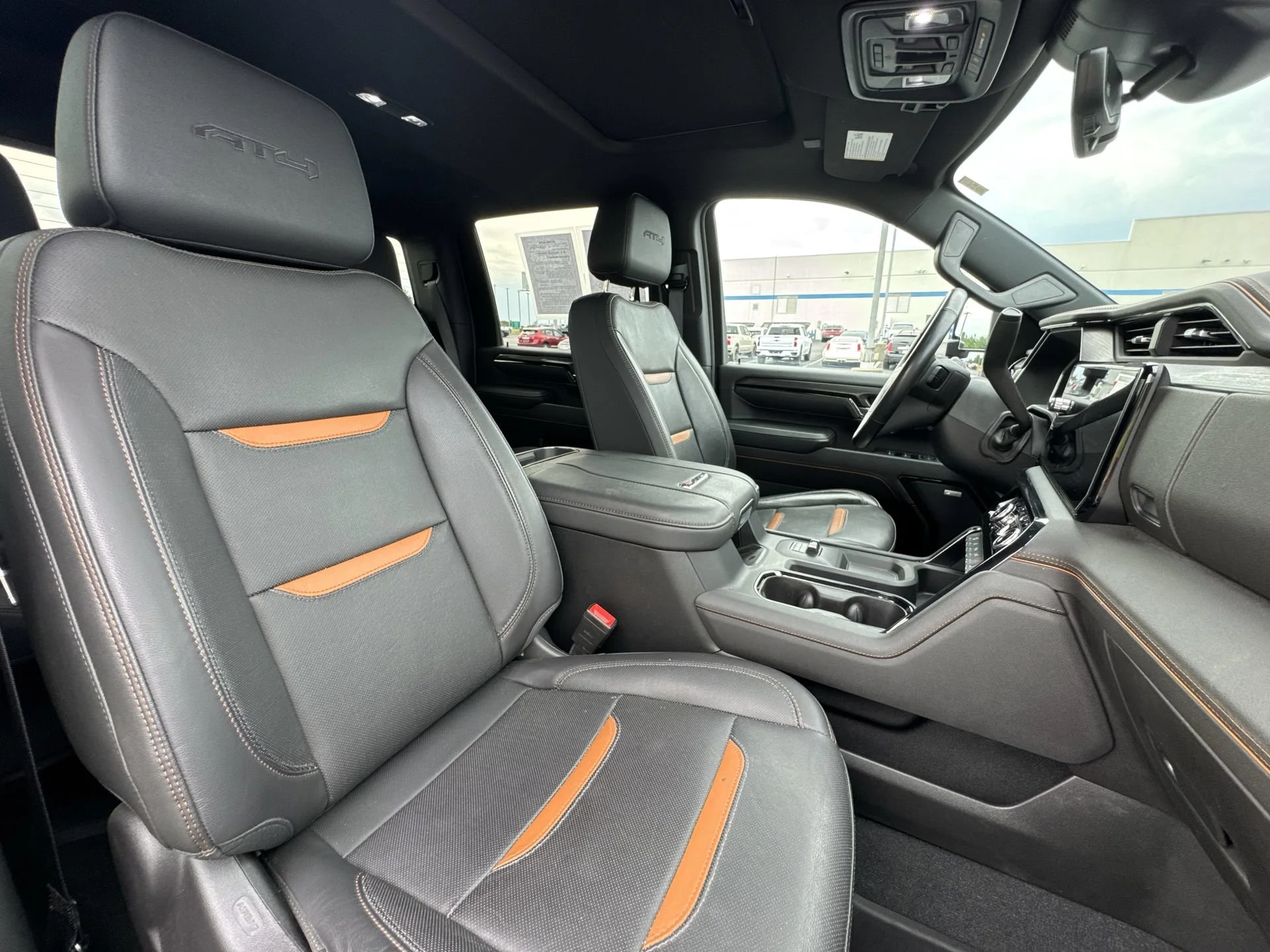Used 2024 Volcanic Red Tintcoat GMC AT4 image 25
