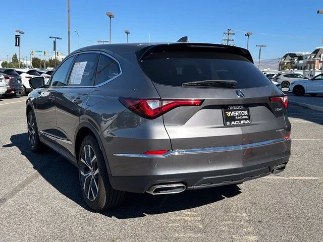 Used 2024 Liquid Carbon Metallic Acura SH-AWD TECH image 12