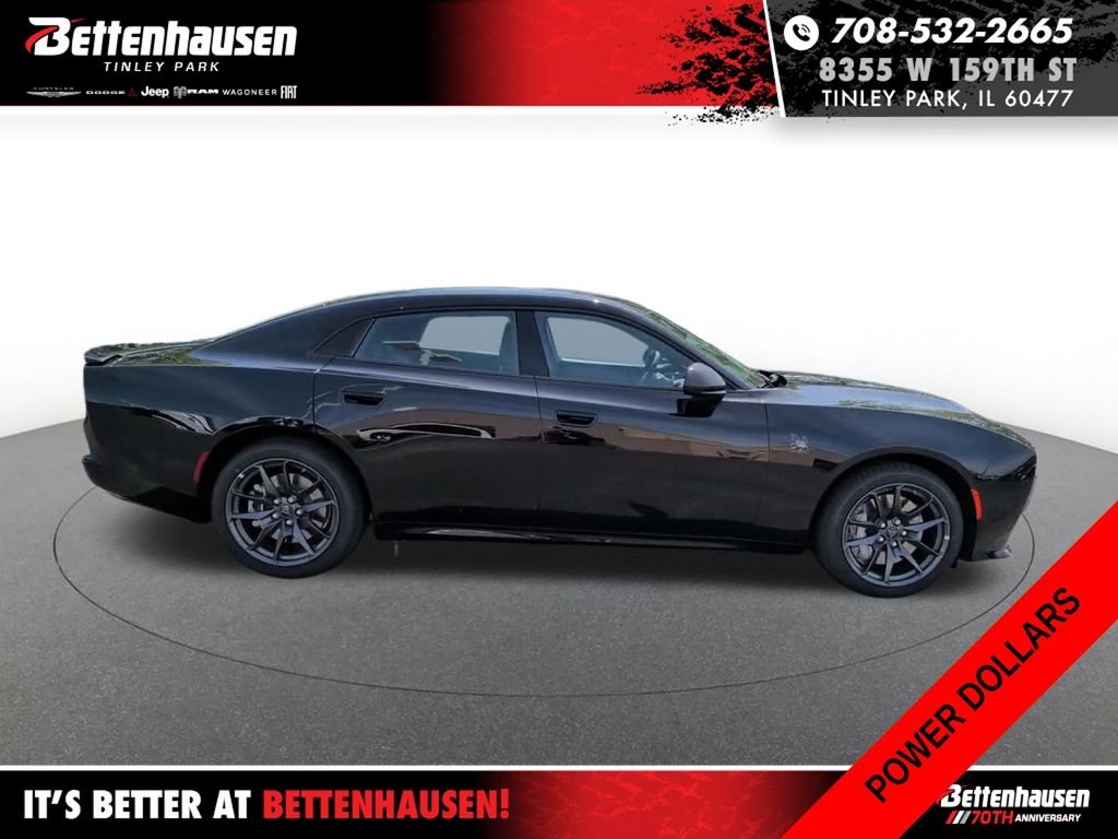 New 2026 Diamond Black Crystal Pearlcoat Dodge Scat Pack Plus image 3