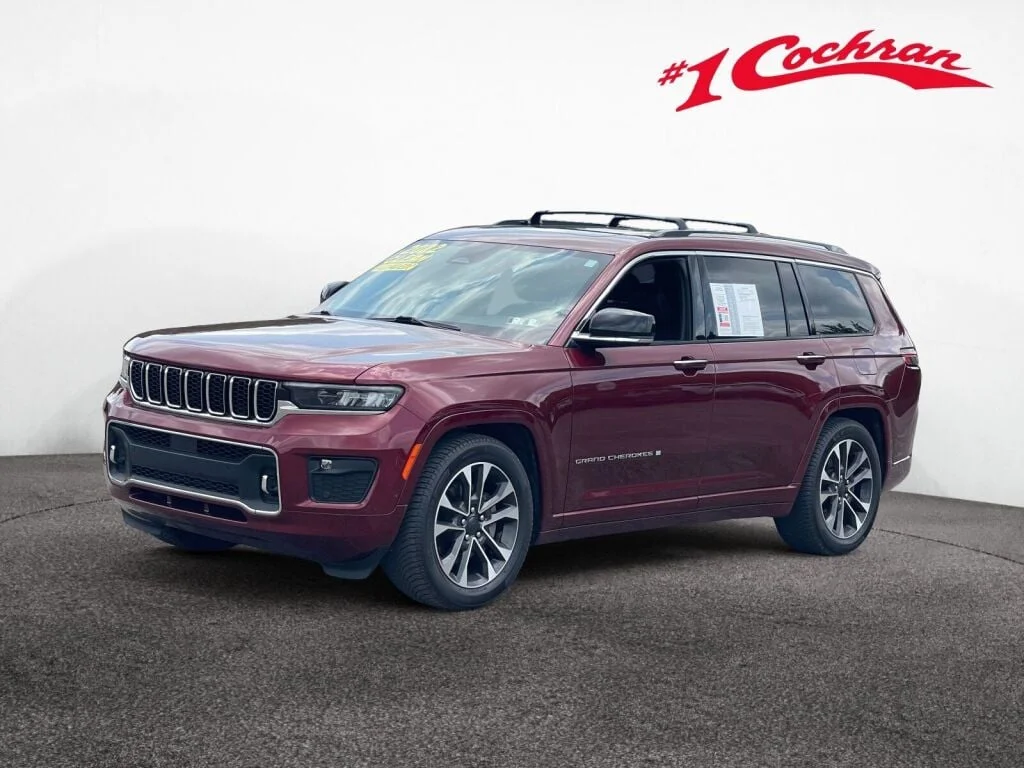 Certified Used 2022 Velvet Red Pearlcoat Jeep Overland image 39