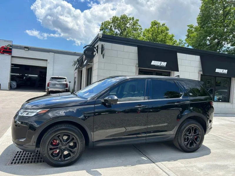 Used 2021 Black Land Rover S Sport Utility 4D image 4