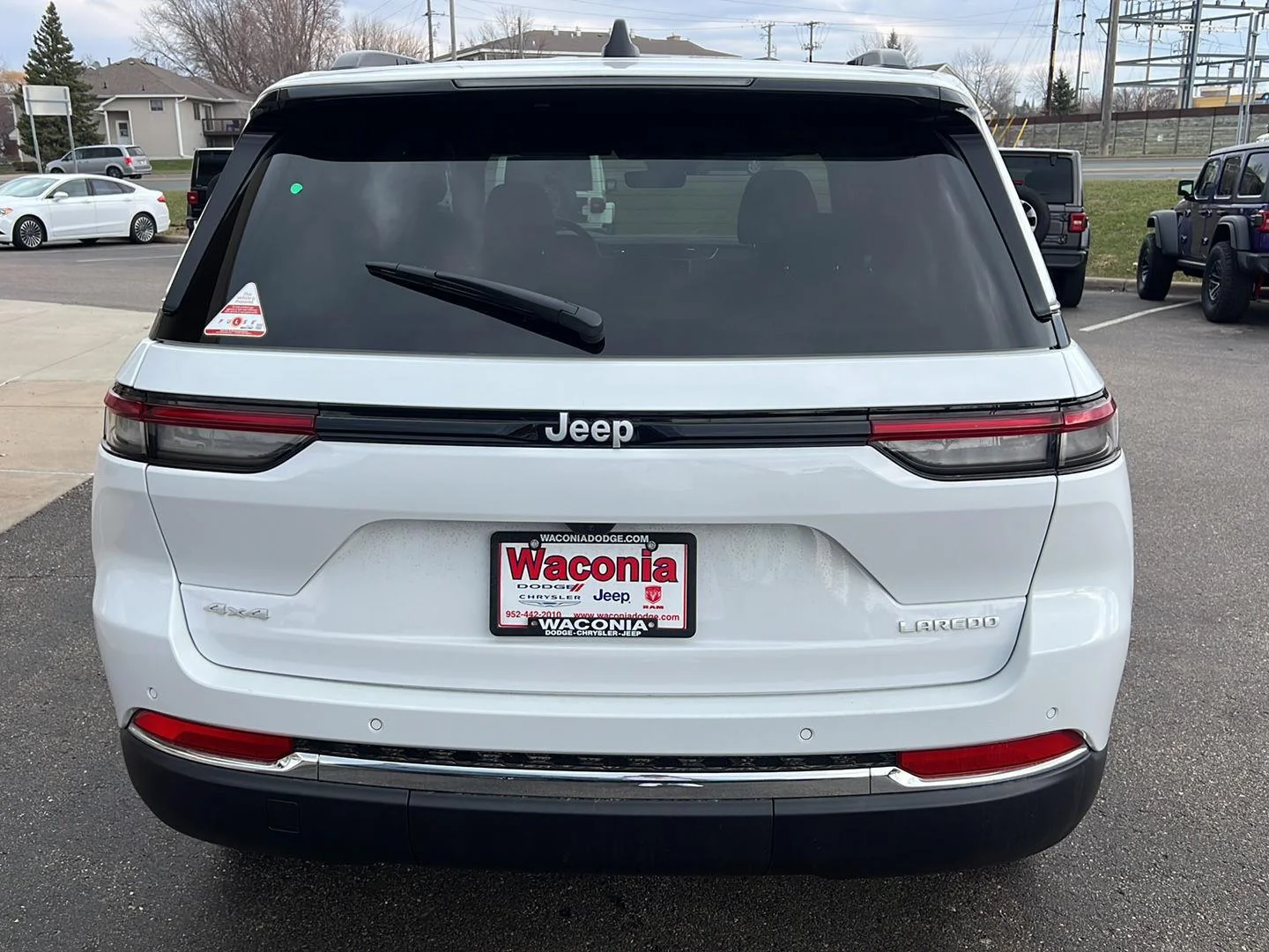 New 2026 Bright White Clearcoat Jeep Laredo X image 6