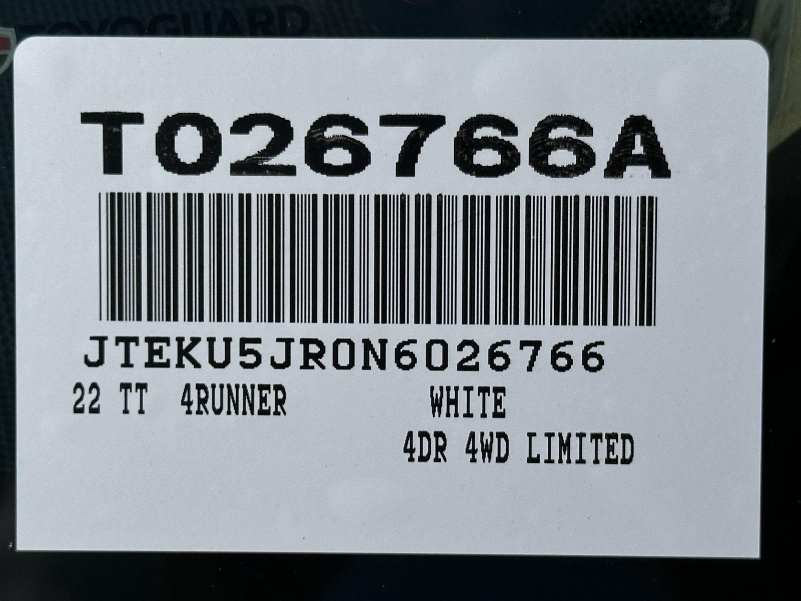 Used 2022 Blizzard Pearl Toyota Limited image 15