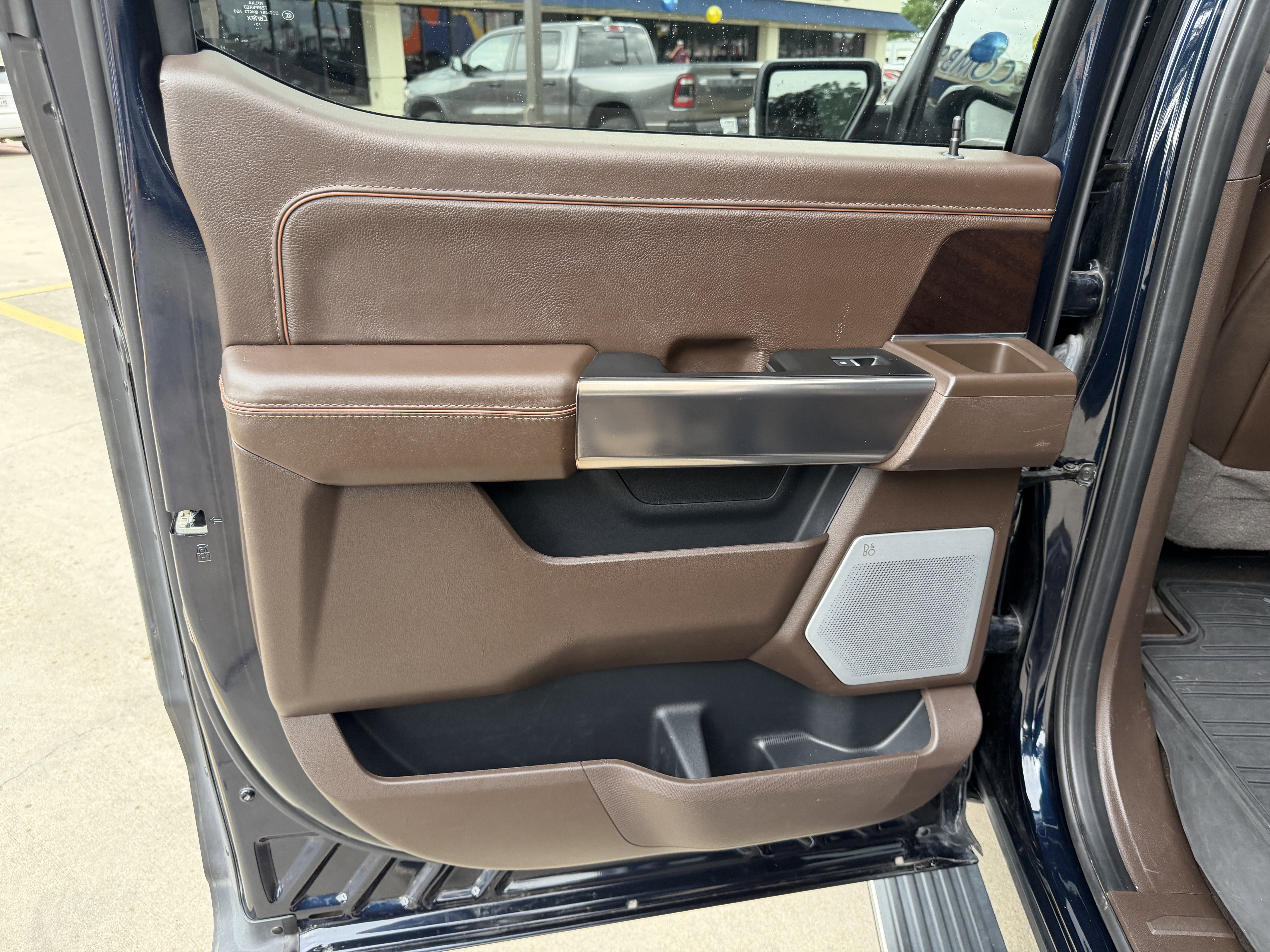 Used 2023 Antimatter Blue Metallic Ford King Ranch PowerBoost image 15