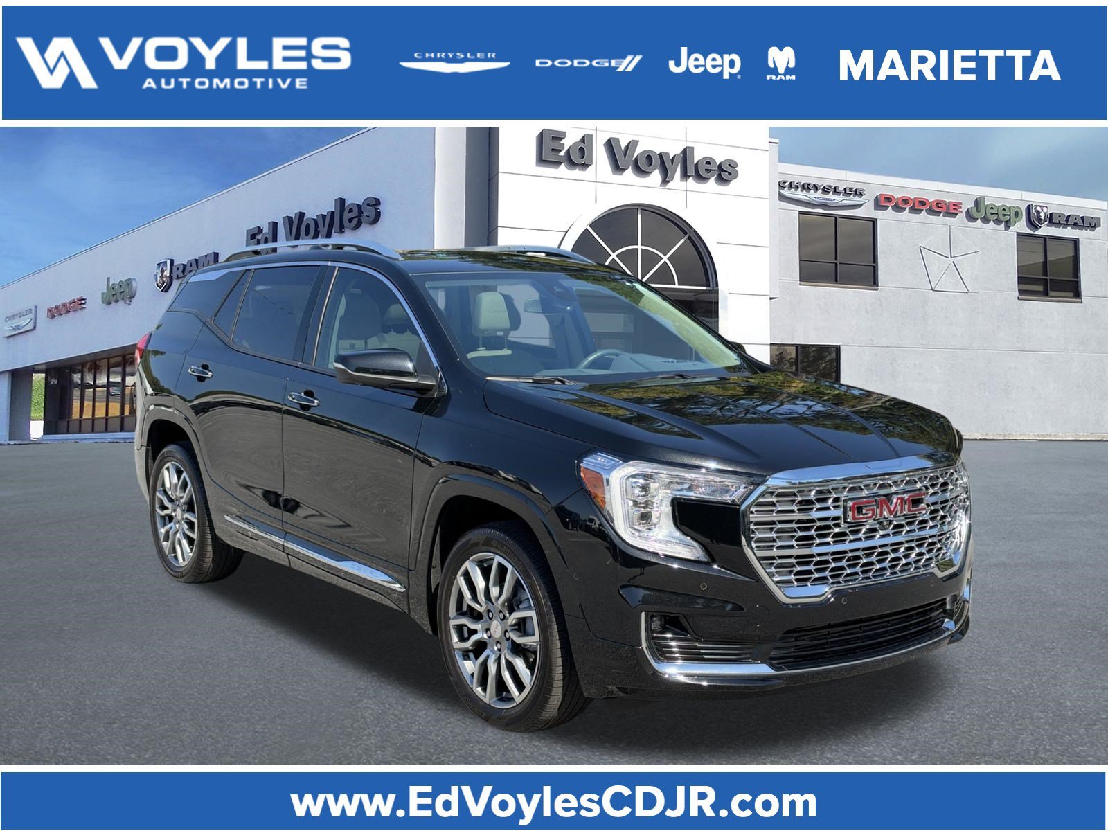 Used 2022 Ebony Twilight Metallic GMC Denali image 1
