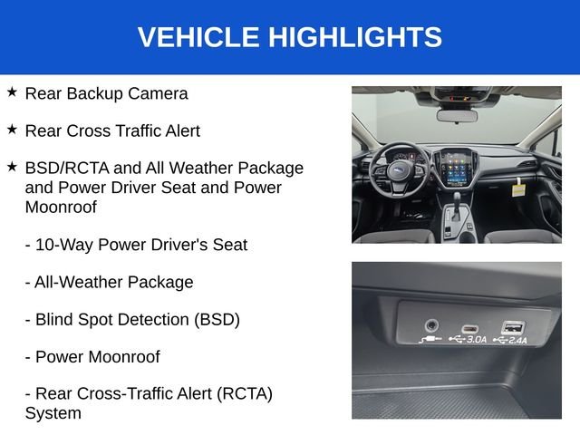 Used 2026 Crystal White Pearl Subaru Premium image 22