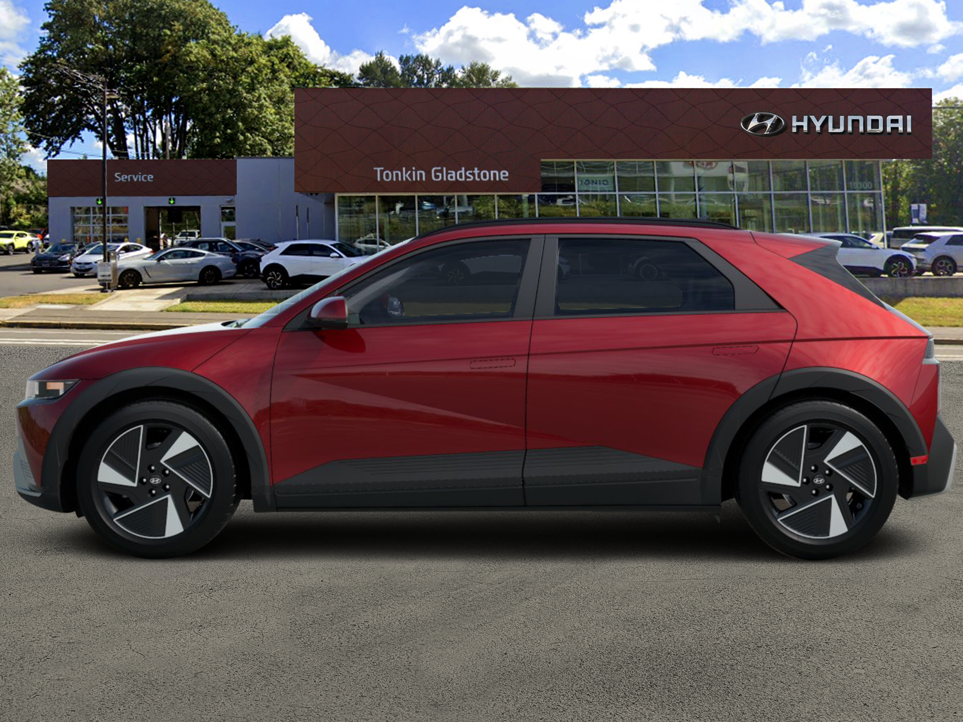 New 2027 Ultimate Red Hyundai SEL image 3