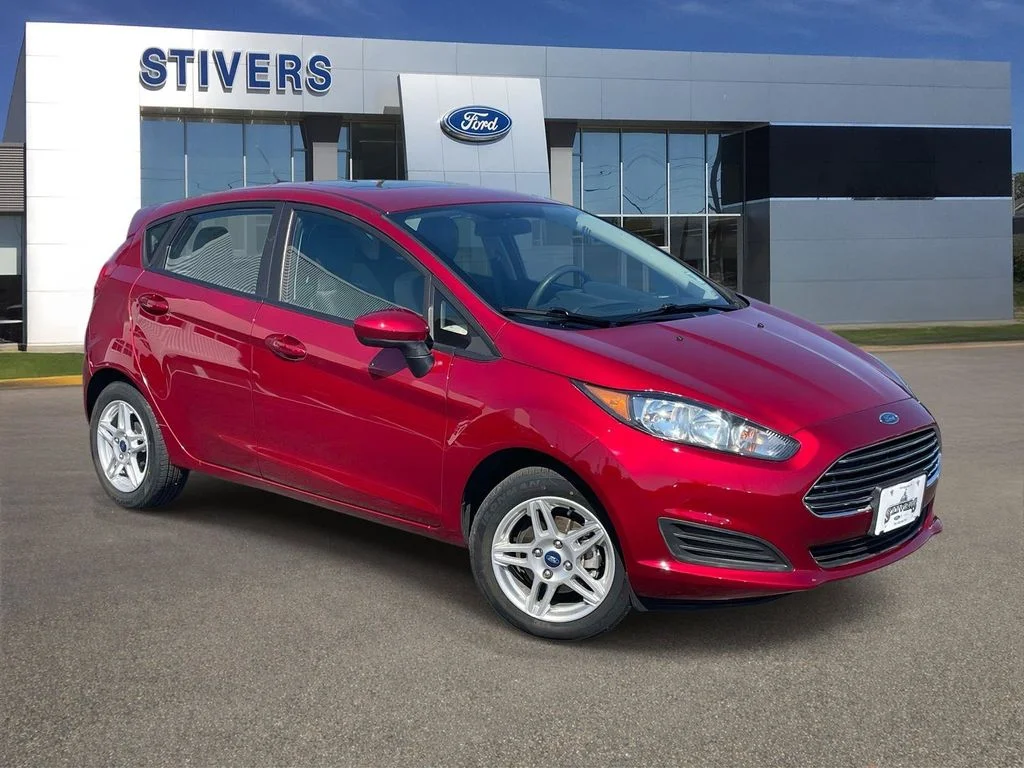 Certified Used 2017 Red Ford SE image 1