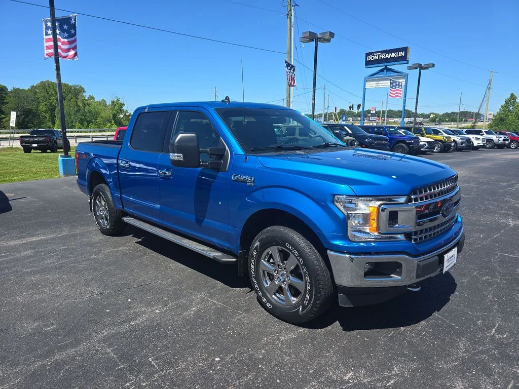 Used 2020 Blue Ford XLT image 7