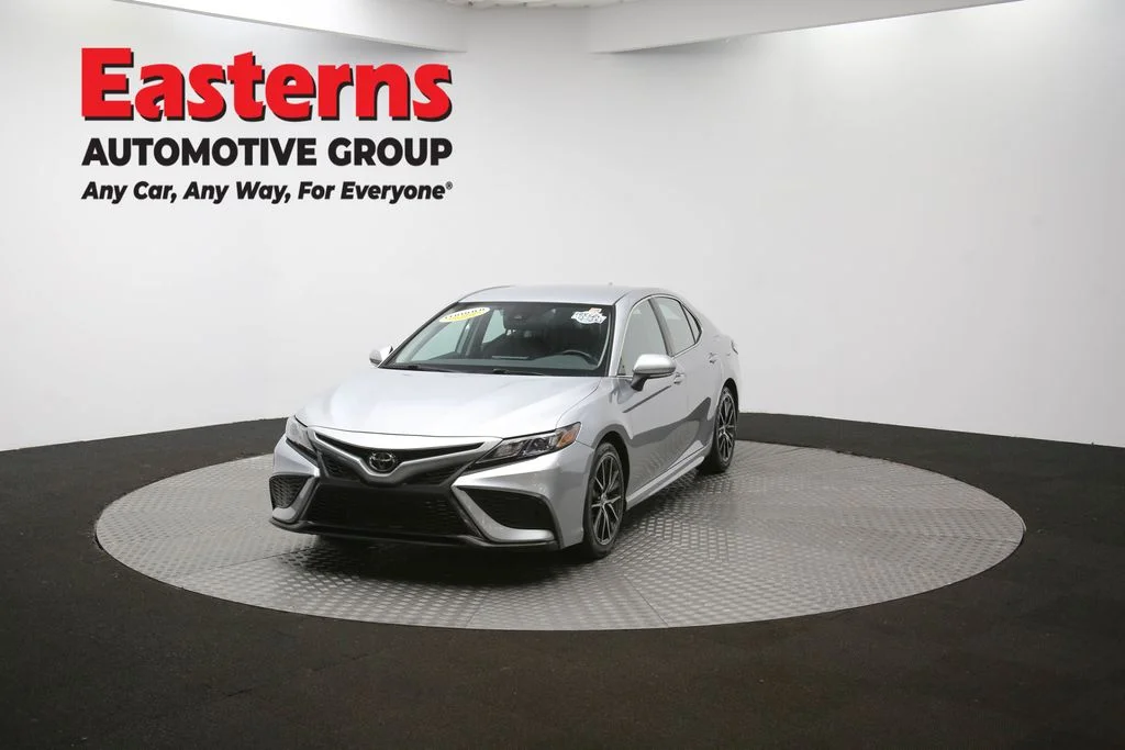 Used 2022 Silver Toyota SE image 50