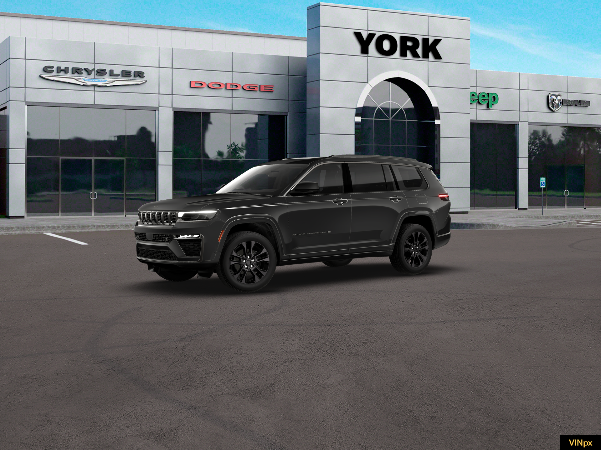 New 2026 Baltic Gray Metallic Clear-Coat Exterior Paint Jeep Limited image 14