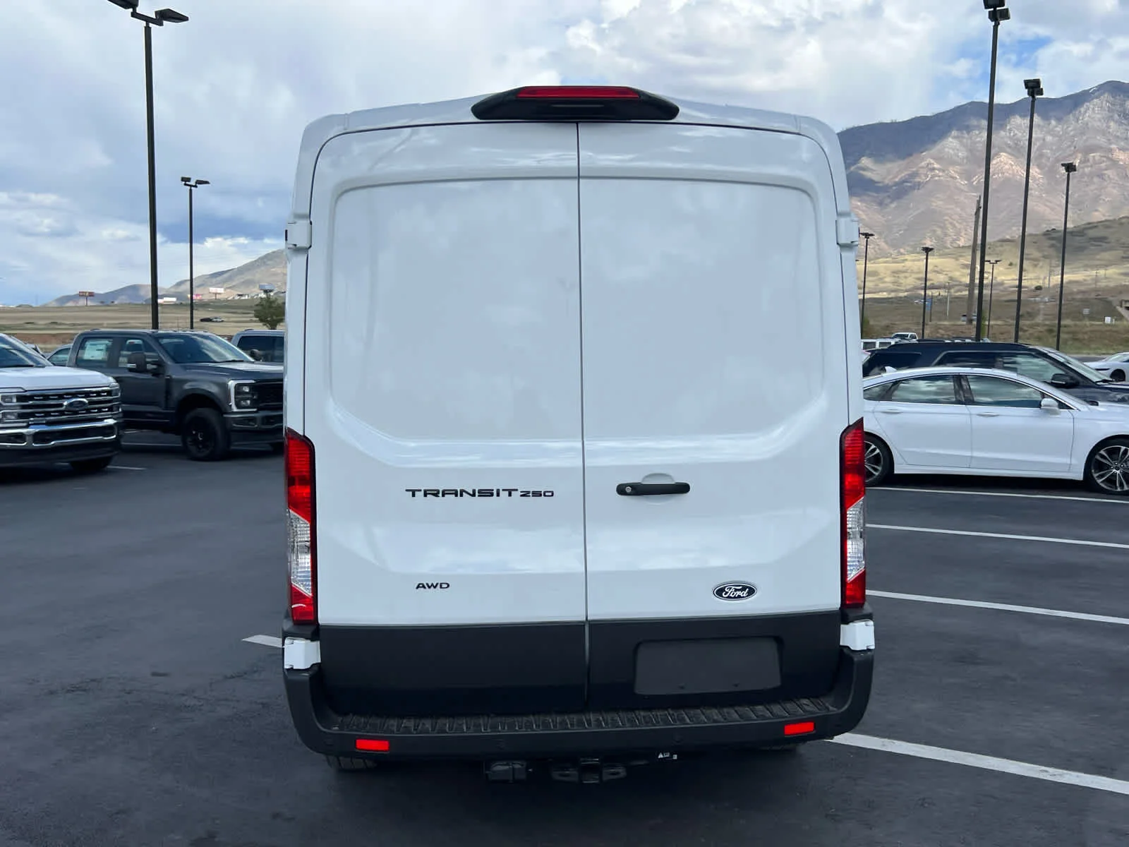 New 2026 Oxford White Ford Cargo Van image 8
