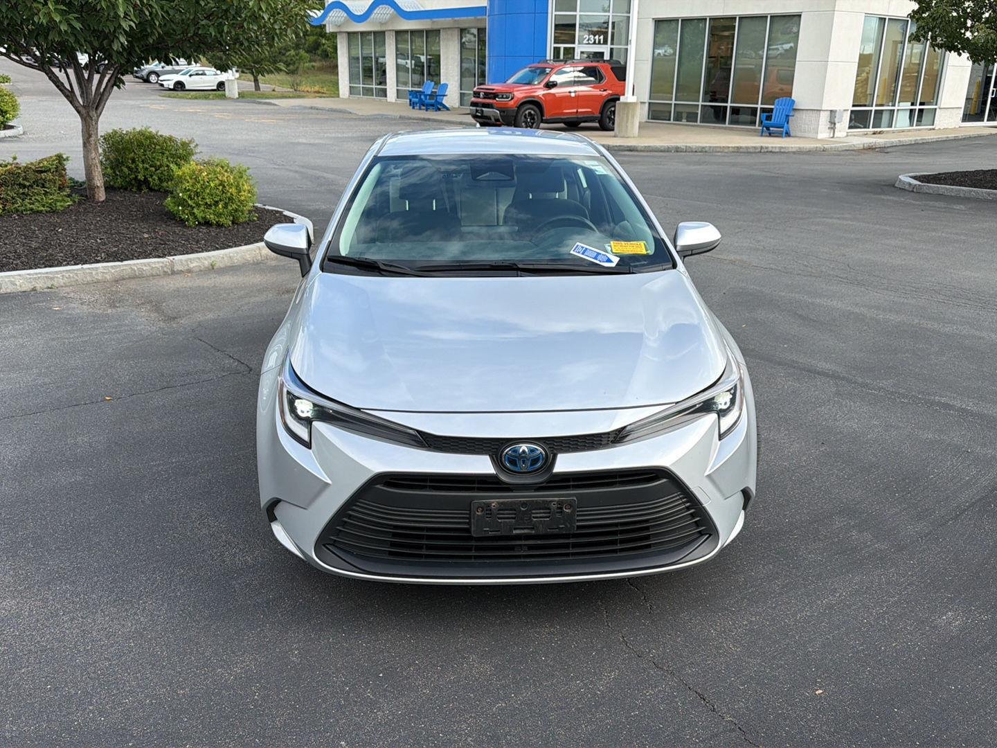 Used 2024 Classic Silver Metallic Toyota Hybrid LE image 2