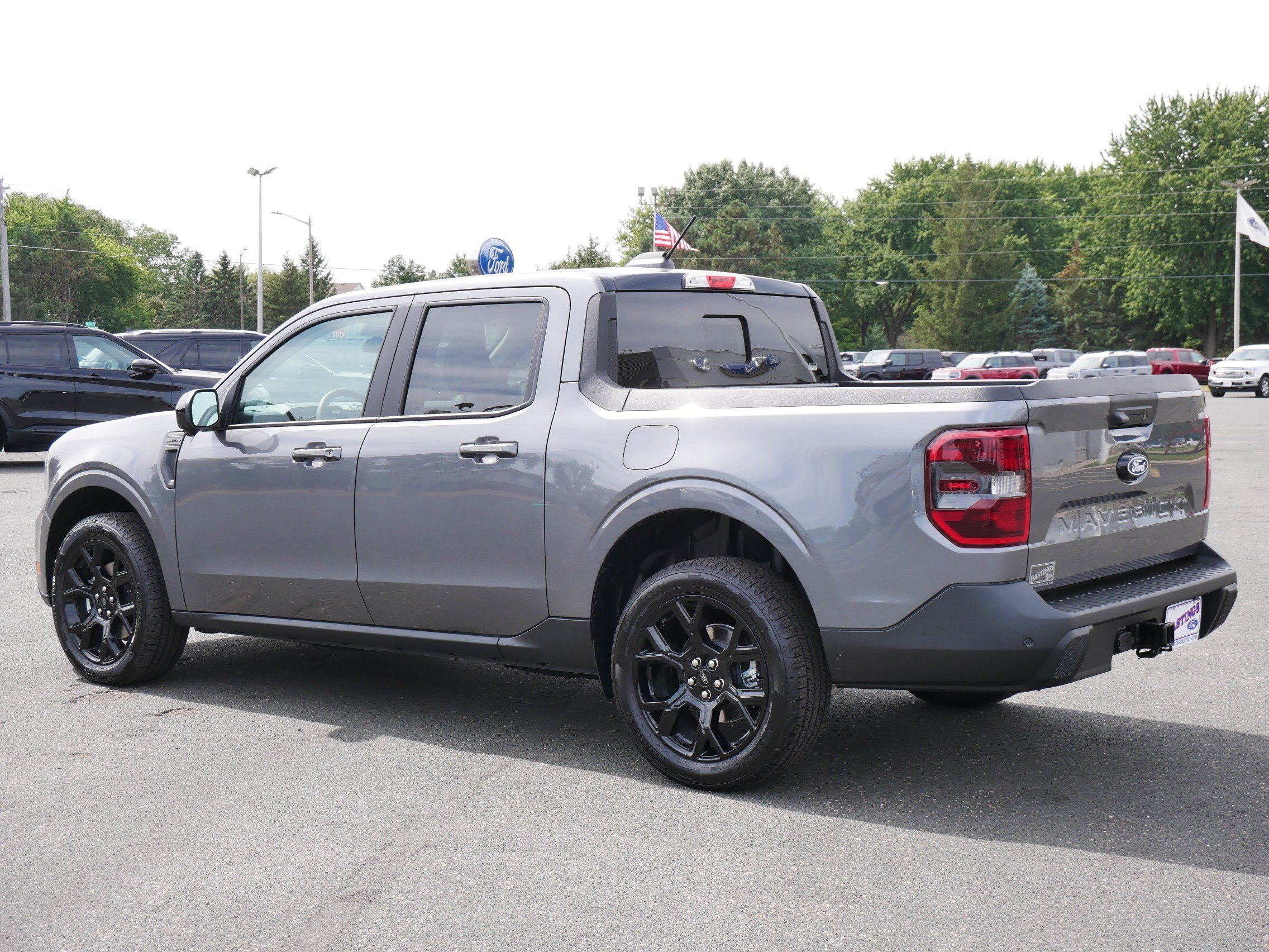 New 2026 Carbonized Gray Metallic Ford Lariat® image 2