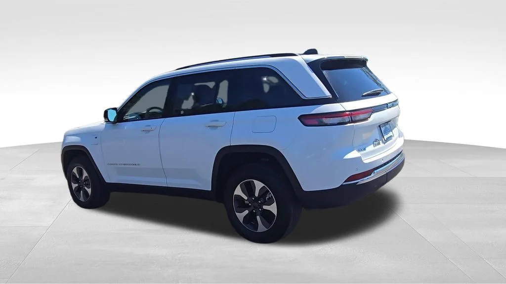 Used 2024 Bright White Clearcoat Jeep 4xe image 6