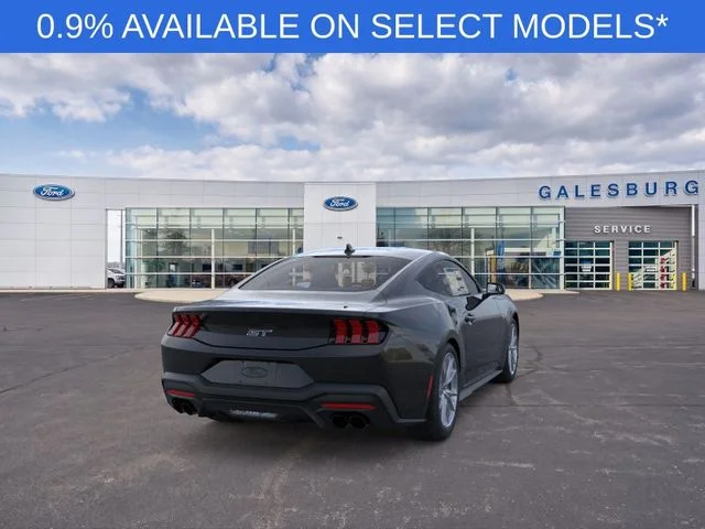 New 2026 Shadow Black Ford GT Premium Fastback image 8