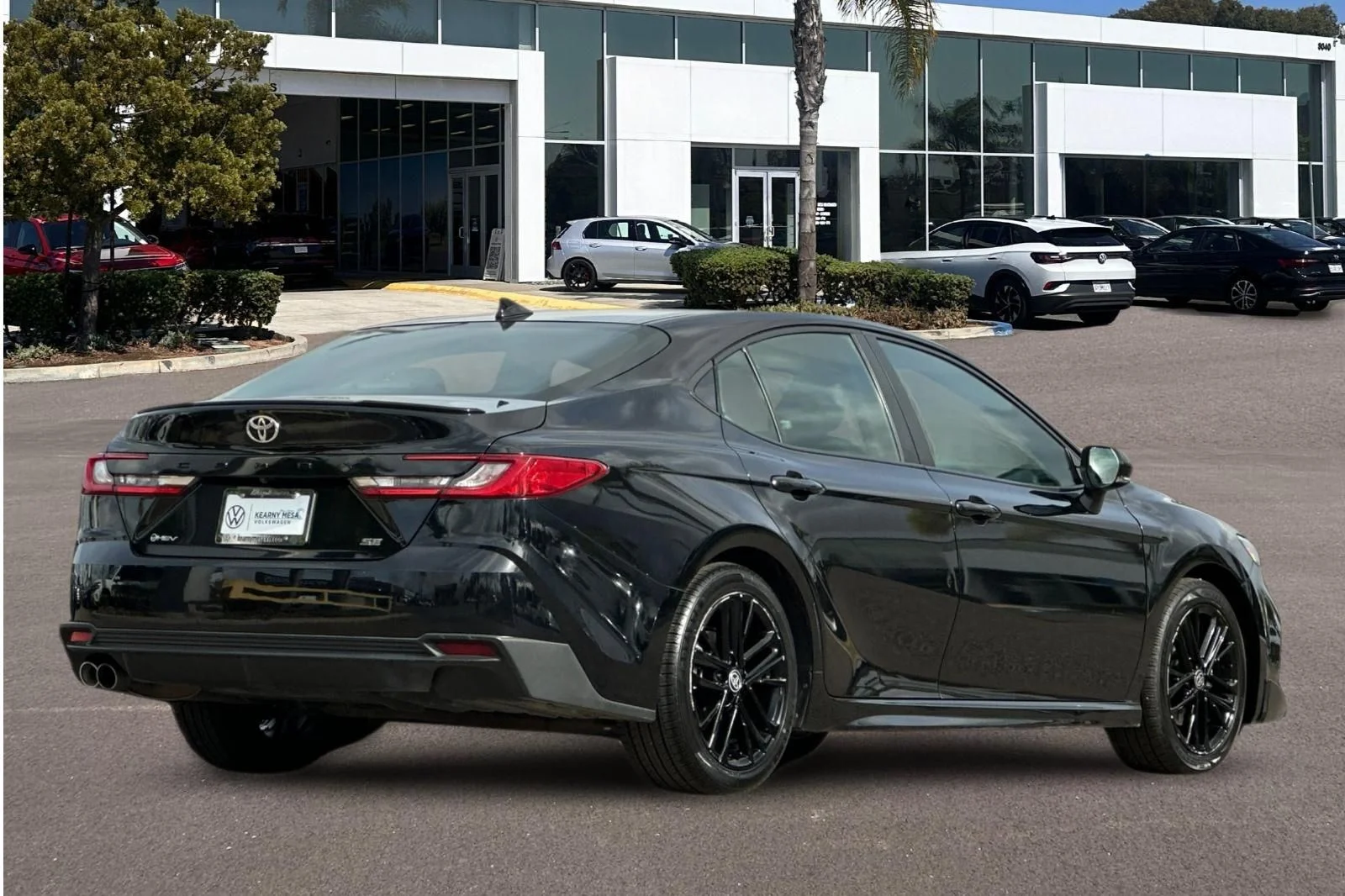 Used 2025 Black Toyota SE image 3