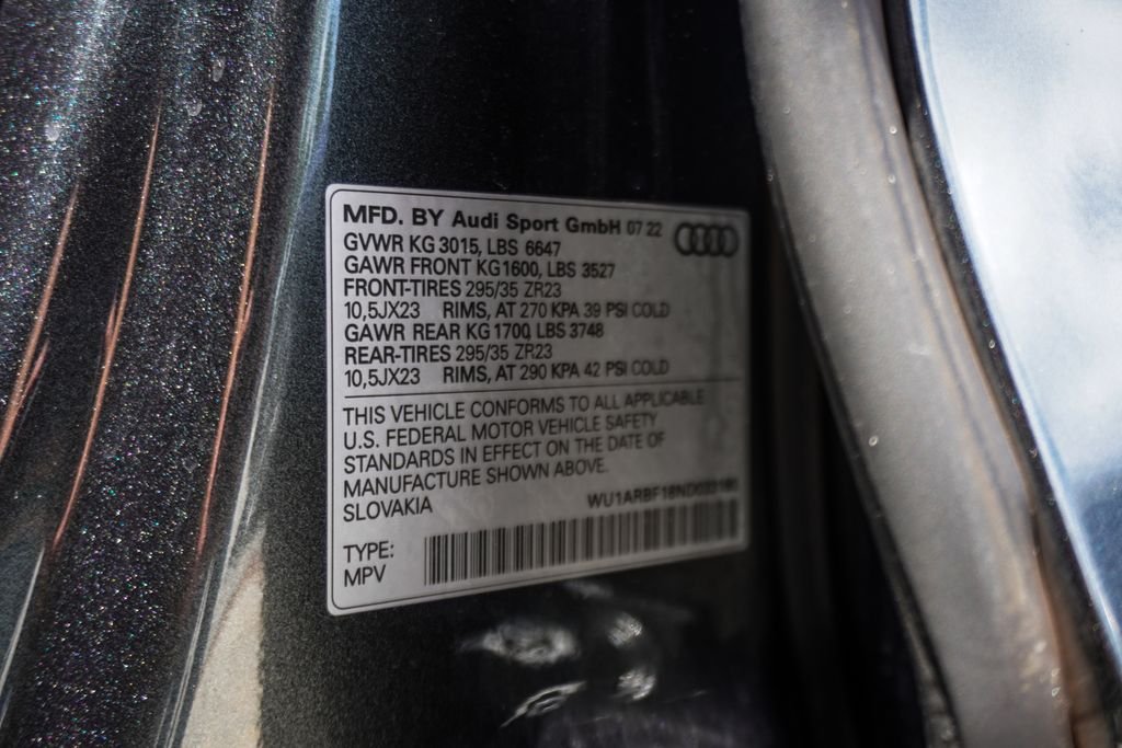 Used 2022 Gray Audi 4.0T image 44