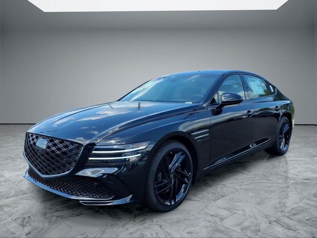 New 2027 Black Genesis 3.5T Prestige Black image 1