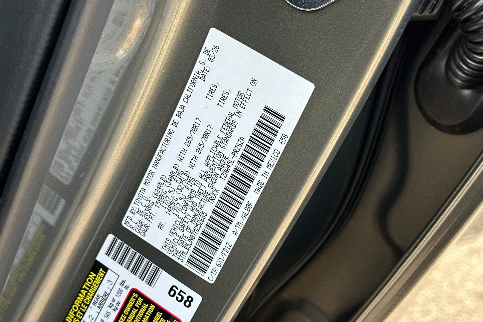 Used 2026 Brown Toyota TRD Off-Road image 26
