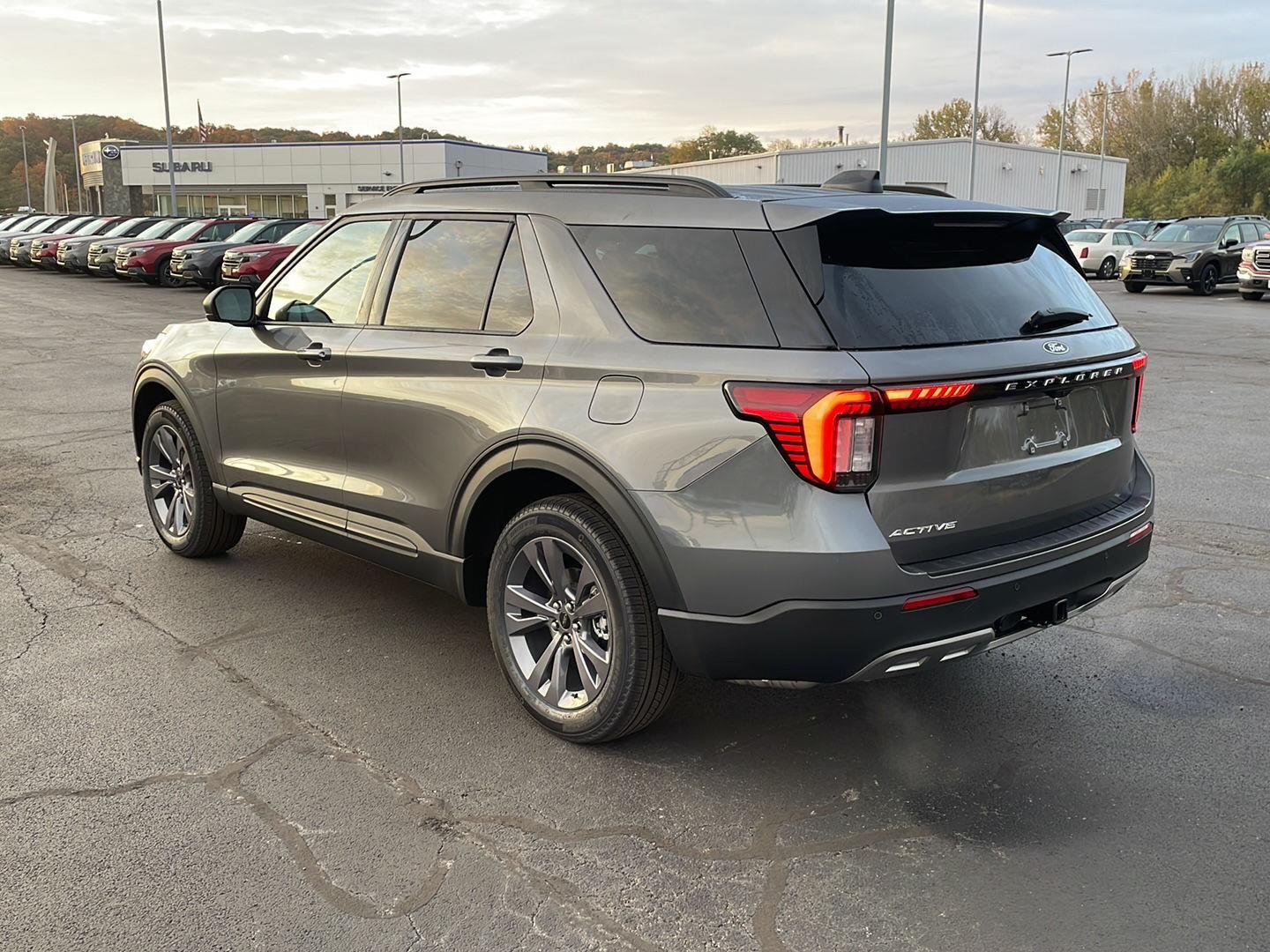 New 2027 Carbonized Gray Metallic Ford Active image 3