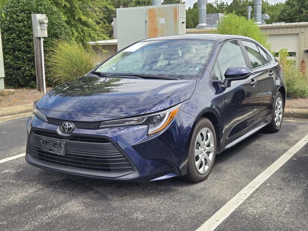 Used 2025 Blue Toyota LE image 4