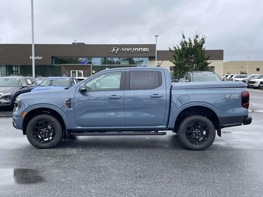 Used 2025 Azure Gray Metallic Tri-Coat Ford LARIAT image 28