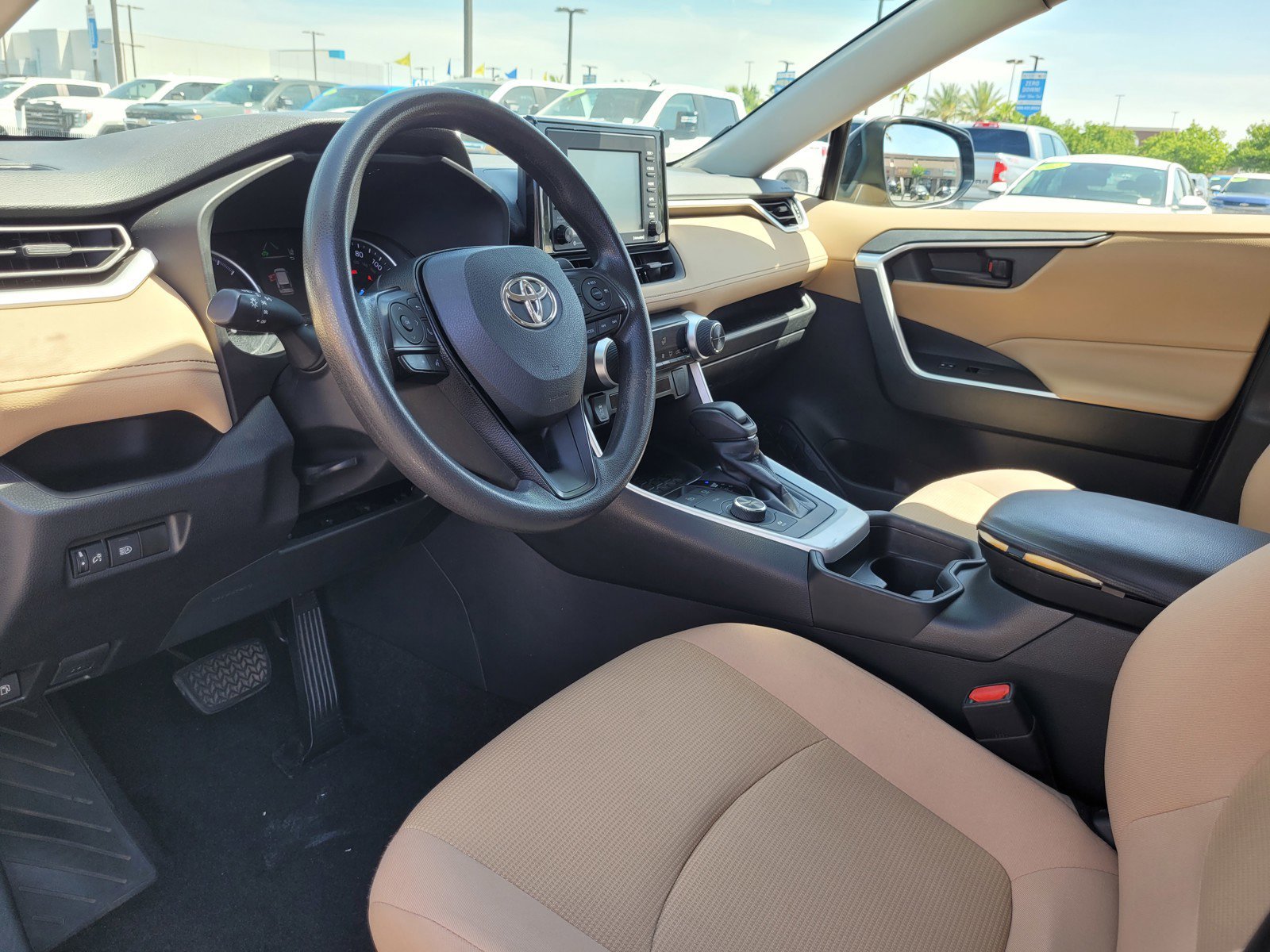 Used 2021 Black Toyota Hybrid LE image 9