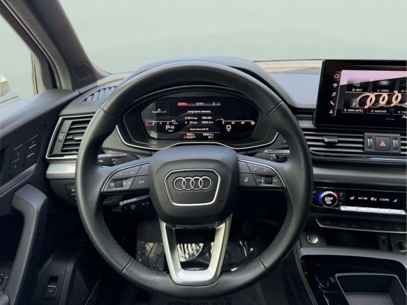 Certified Used 2023 Glacier White Metallic Audi S line Premium Plus image 12