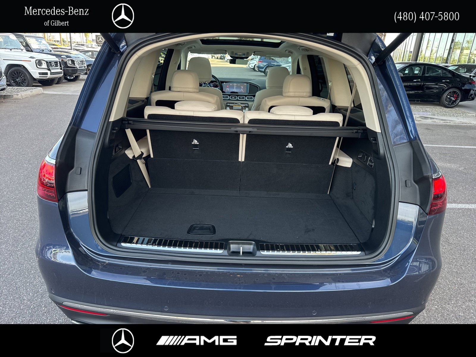 New 2026 Twilight Blue Metallic Mercedes-Benz GLS 450 image 6