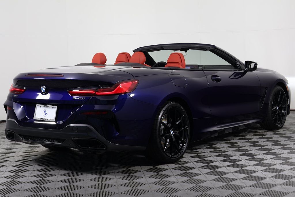 New 2026 Tanzanite Blue II Metallic BMW 840i image 3