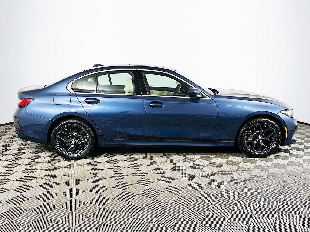 Certified Used 2025 Blue Metallic BMW 330i xDrive image 4